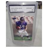 08 UD Graded  Ray Rice Rookie Exclusives Football