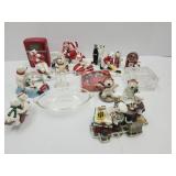 Lot of Coca Cola Bears & Christmas Decor