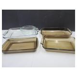 Anchor Hocking Baking Dishes & Pyrex Mixing Bowl