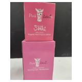 Pink Zebra Wall Hug & Shimmering Light Shade