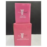 Pink Zebra Wall Hug & Shimmering Light Shade