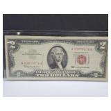 $ Two Dollar Red Seal 1963