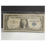 1957 Blue Seal $ One Dollar Note