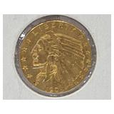 1909  $2.50  Gold Coin