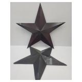 2 Large Metal Stars 27'