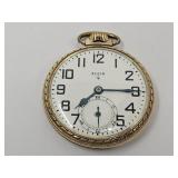 Nice Working 1950 574 Elgin 17 Jewel Pocket Watch