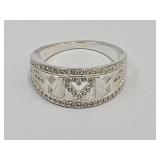925 Silver MOM Ring Size 8
