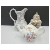 Tea Pot, Pitcher & Urn