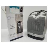 Lasko Small Personal Heater & Can Opener