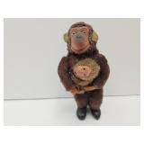 Vintage Wind Up Toy Bear 5' h Works