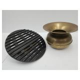 Cast Iron Bacon Press & Spitoon