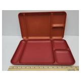 2 Tupperware Lunch Trays
