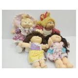 Cabbage Patch Dolls 10th Anniv., '91,'89,'82