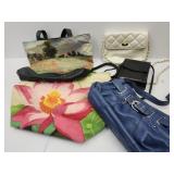 2 Shopping Totes & 3 Purses See Pics