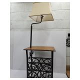 Side Table w/Floor Lamp Combo 54'