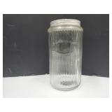 Seller's Jar w/Lid 8' High