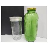Ball Freezer Jar & Vintage Juice & Water Bottle