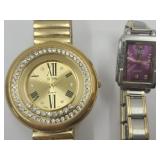 2 Working Watches  Contempo & D'lin Q'