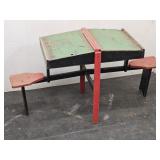 Vintage DBL Seat Kids Desk See Pictures