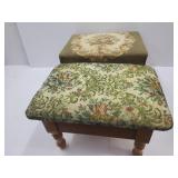 2 Foot Stools One w/CDs