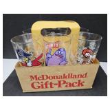Vintage 1977 McDonalds Glasses Gift Pack
