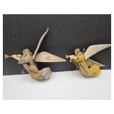 VTG Cartapesta Angels Paper Mache Italy