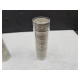 Tube of 1964 Roosevlt Silver Dimes
