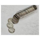 Tube of 1956 Roosevelt Silver Dimes