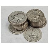 22- 1942 Washington Silver Quarters