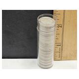 Tube of 1958 Roosevelt Silver Dimes