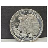 1 Oz. Silver Round