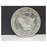 1 Troy Oz. Silver Round