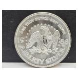1 Troy Oz. Silver Round