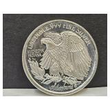 1 Oz. Silver Round
