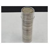 Tube of 1962 Roosevelt Silver Dimes