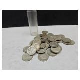 Tube of 1963 Roosevelt Silver Dimes