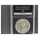 1898 UNC Morgan Silver Dollar