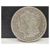 1921 D Morgan Silver Dollar Coin