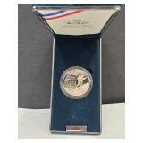 1991 US Korean War $1 Silver Coin