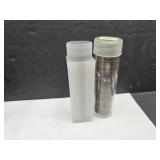 2- Tubes of 1907 Indian Head Pennies