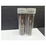 2- Tubes of 1907 Indian Head Pennies