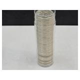 Tube of 1955 Roosevelt Silver Dimes