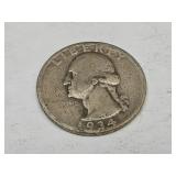1934 Wshington Silver Quarter