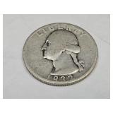 1932 Washington Silver Quarter