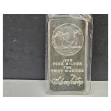 10 Troy Oz. Silver Towne Silver Bar