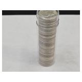 Tube of 1959 Roosevelt Silver Dimes