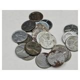 1943 Steel Wheat Pennies