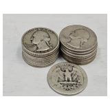 17- 1934 Washington Silver Quarters