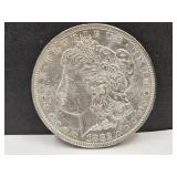 1882 S Morgan Silver Dollar Coin