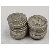 31- 1948 Washington Silver Quarters